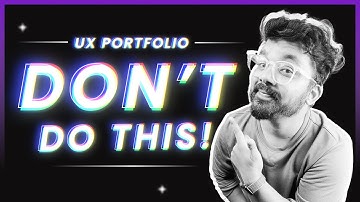 UX Portfolio Mistake You Must Avoid | Pro Tip  #uxdesign #ux