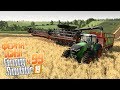 Комбайн Fend Ideal против овражистого поля - ч99 Farming Simulator 19