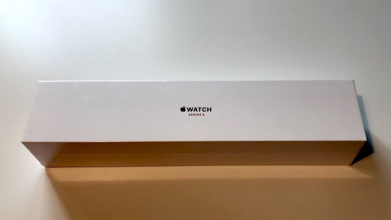 apple watch serie 3 box