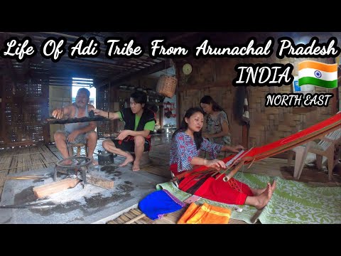 How The Tribal People of Arunachal Pradesh Lives | Adi Tribe | Northeast India | My Home Tour 😊