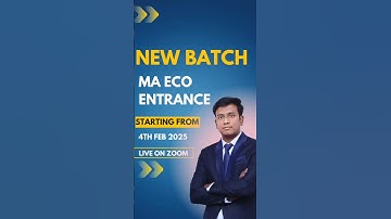 📢 Attention MA Economics Aspirants! 🎓 MA (Eco) Entrance 202 Coaching || RSG Classes || Rahul sir