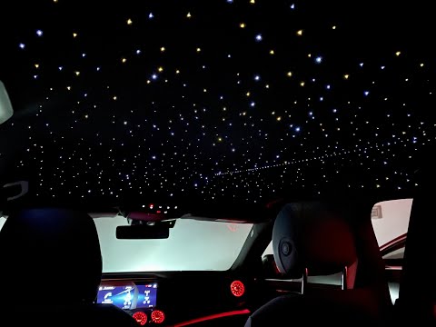 Потолок Звёздное небо в автомобиль Mercedes E-class W213 | RUMERS Tuning & Detailing