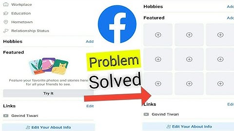 How to fix featured photos problem in facebook | fb featured photo problem solve | easy trick