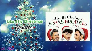 Jonas Brothers - Like It's Christmas (Lyrics)