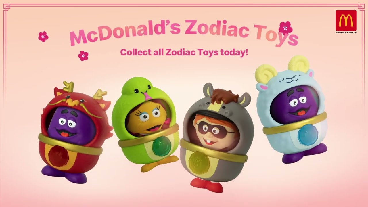 マクドナルドキャラクターが十二支に！？——縁起もかわいさも詰まった旧