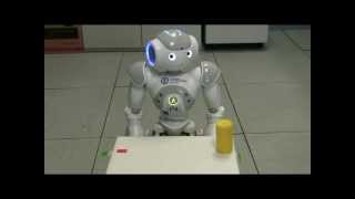 NAO locate an object and grasp from side - PLG Group - Uc3m