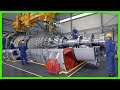 This is How GAS Turbine Works - Giant Gas Turbine Engine Assembly Process