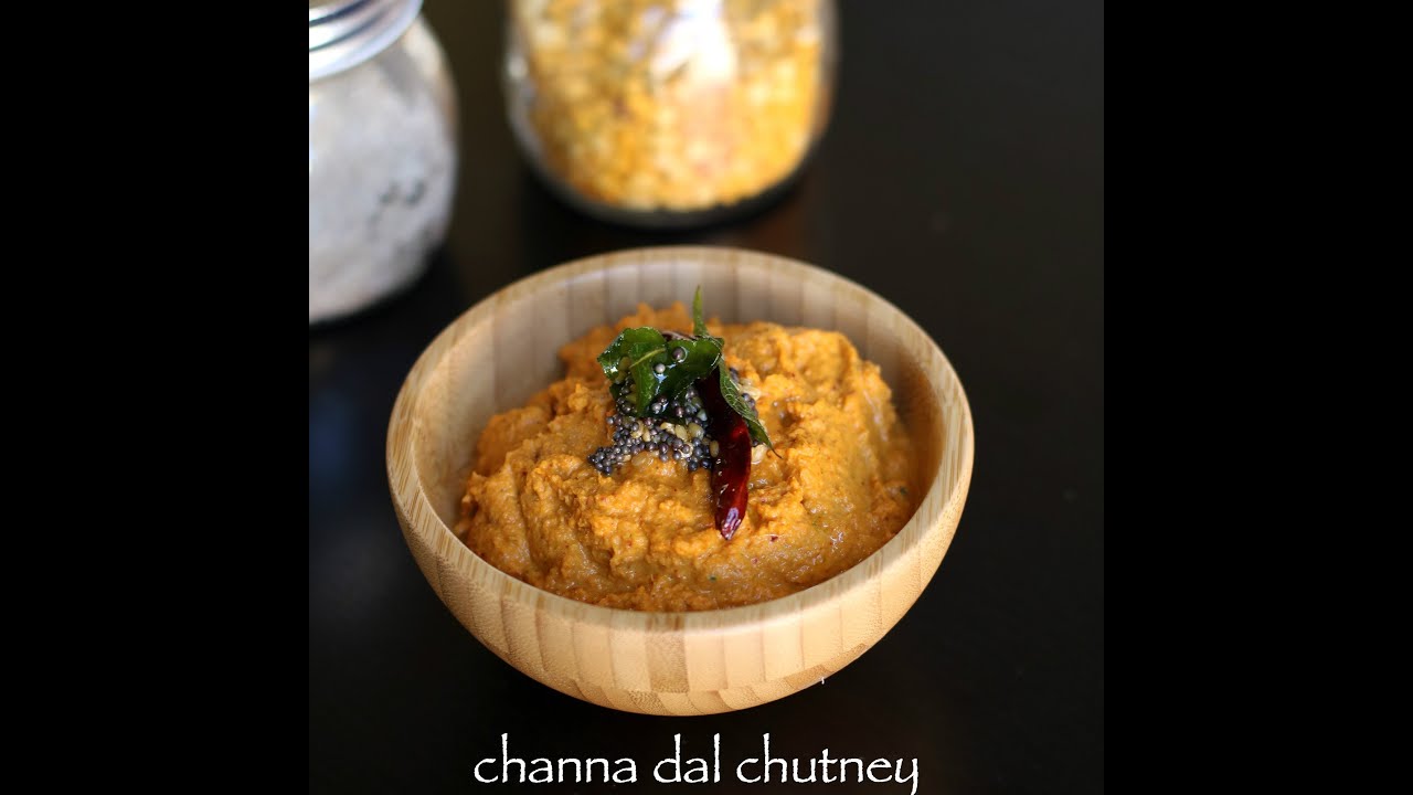 channa dal chutney recipe | kadle bele chutney recipe | Hebbar Kitchen