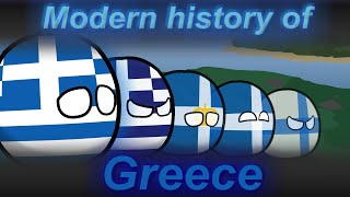 Countryballs | Modern history of Greece