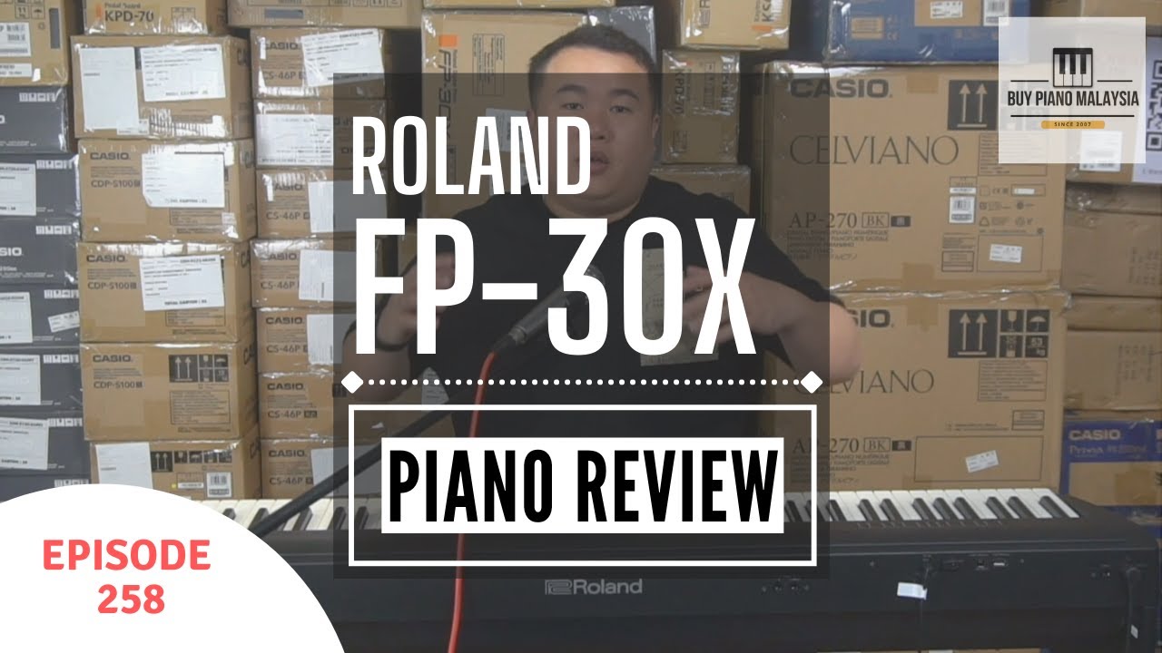 Roland FP-30X: Embrace Musical Excellence with the Dynamic and Expressive  Digital Piano Marvel
