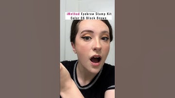 How To: Perfect Natural Brows | Eyebrow Tutorial | iMethod EYEBROW STAMP😍✨😘#shorts #MAKEUP #EYEBROW