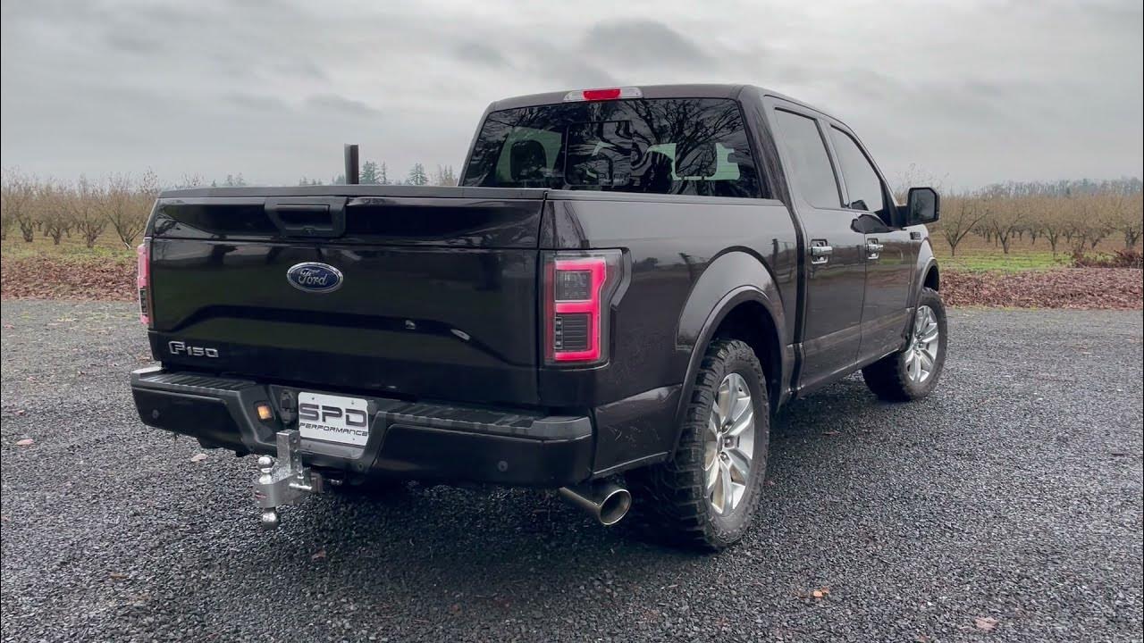 SPD GX Series Exhaust with factory resonator 2018 3.5L Ecoboost F150