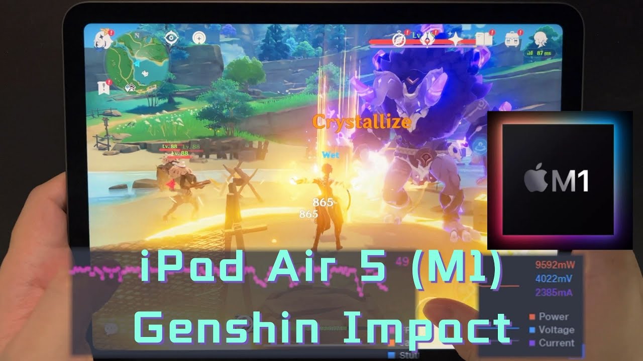 Is iPad Air 5 good for Genshin?