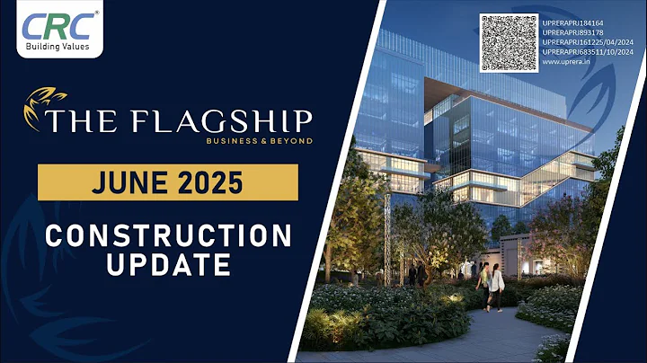 Noida’s Commercial Capital Coming Soon | CRC The Flagship Construction Update June'25