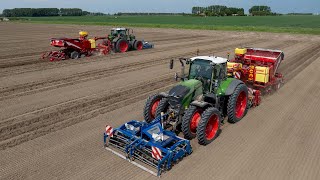 2x *NEW* Fendt 728 Vario Gen7 potato planting | KMWP 2024 | + bonus!