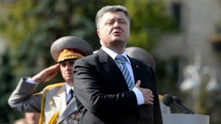 «Отечественная война 14 года». О чём говорил Пётр Порошенко в день независимости Украины в Киеве