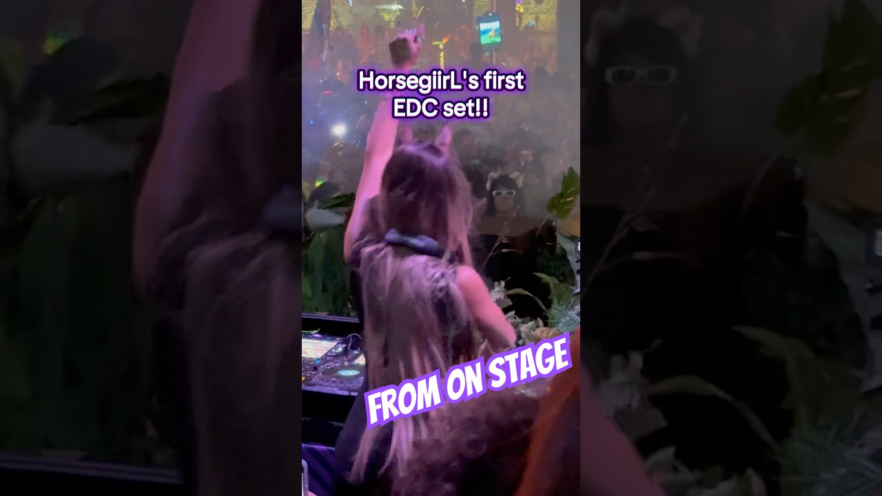 THE DJ IS A HORSE - HorsegirL at EDCLV 