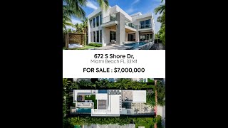 672 S Shore Dr, Miami Beach Fl 33141