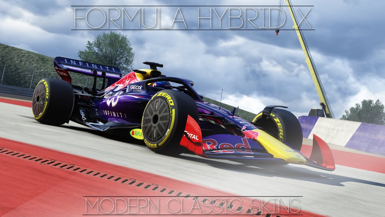 Assetto Corsa Formula Hybrid X Modern Classic Skins Youtube