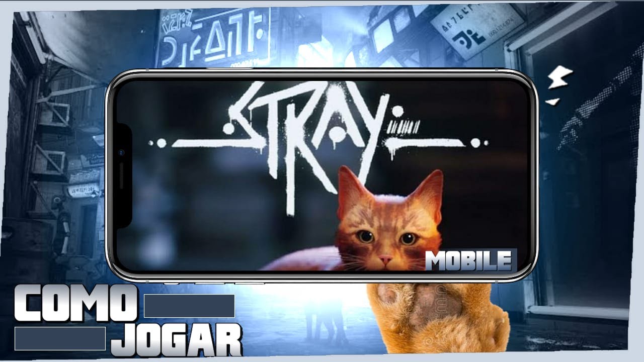 FOI JOGAR GAME DO GATO * e se empolgou * (Stray Completo) 