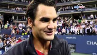 Federer vs Tsonga US Open 2011 Quaterfinal