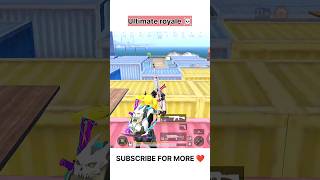 FASTEST 1v3 Clutch in Ultimate royale ☠️ #shorts #bgmi #trending  @Luciferopsaurabh