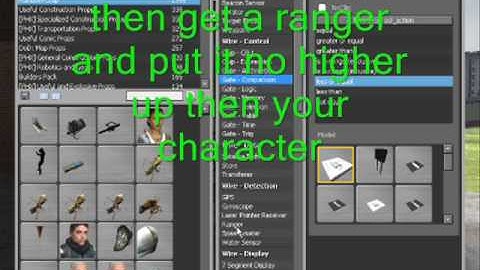 how to make a wire turret in gmod