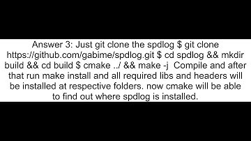 error while trying to link spdlog static lib with cmake