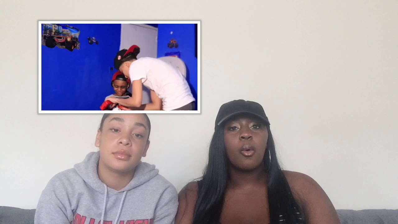 Reaction to Nay And Meech I Beat Our Son Prank!
