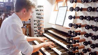 FANTASIE on &#39;EIN FESTE BURG&#39; on the BACH-ORGAN at St. Thomas Church - Leipzig - Paul Fey