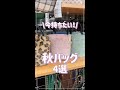 今持ちたい！秋バッグ 　#shorts