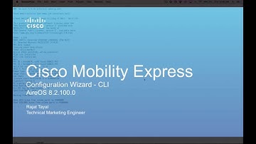 Cisco Mobility Express - Configuration Wizard CLI