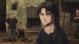 Attack on Titan: Levi finds out that Kenny is his uncle - YouTube