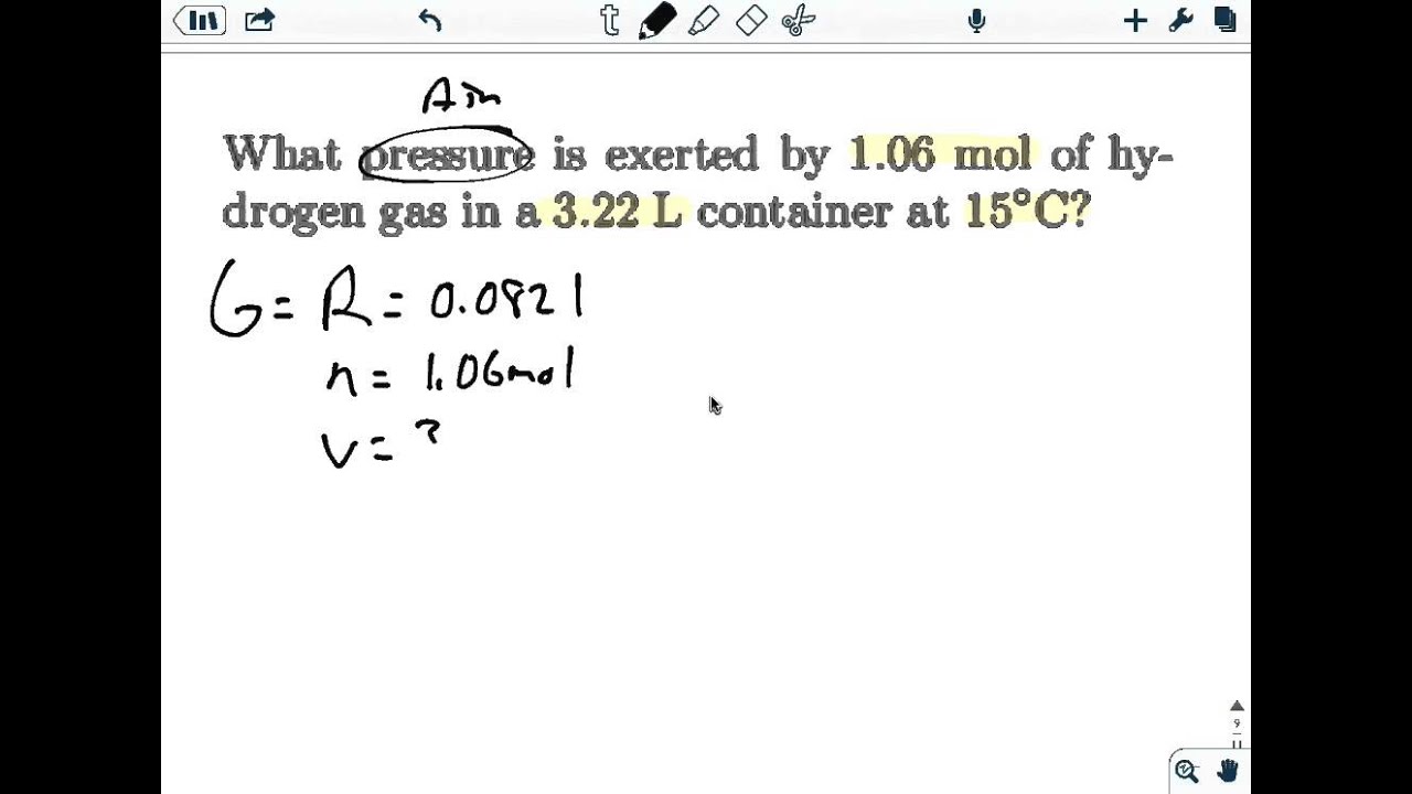 LM Unit 9 Ideal Gas Law Explained YouTube