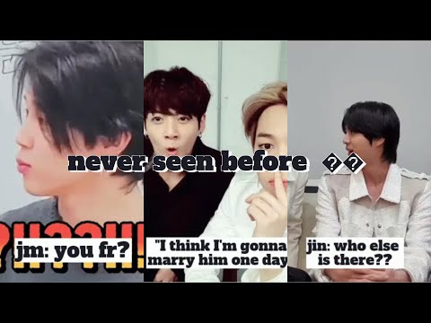 BTS facetime TikTok POV compilation (Part 2) | Never seen before 🙈🙈 ...