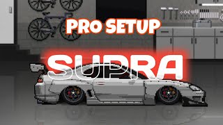 Supra Pro Setup Pixel Car Racer