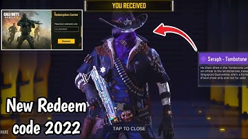 September 5 Redeem code codm 2022 | cod Mobile Redeem code 2022 | codm Redeem code 2022 Garena