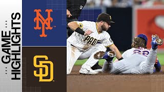 Mets vs. Padres Game Highlights (7\/8\/23) | MLB Highlights