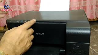 แก้ปัญหาปริ้นเตอร์ Epson L3120 หมึกไปไม่ถึงหัวพิมพ์ วิธี test หัวพิมพ์กดปุ่มบนเครื่อง printer