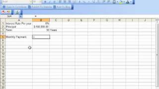 Calculate Payments and Interest with Excel