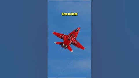 How to Beat the F18 Hornet with F16 #DCS