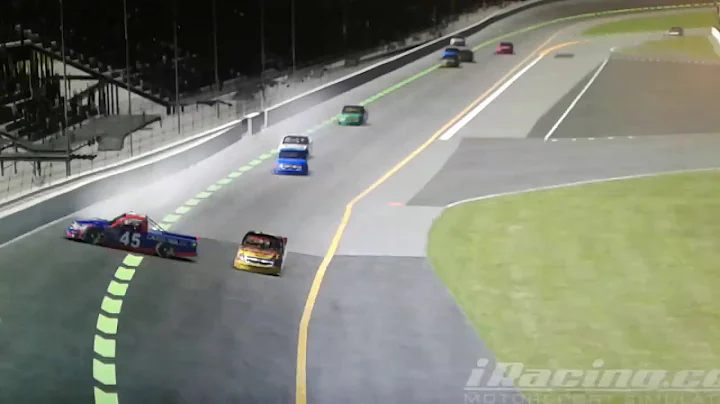 Iracing: NASCAR Camping World Truck Series at Daytona: Yevgeny Rapoport goes for a ride