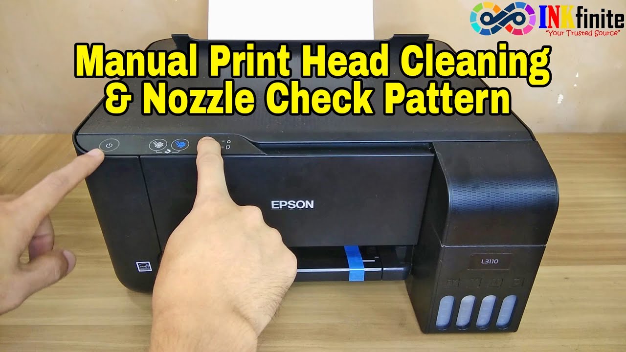 How To Cleaning Head On Epson L3110 On Windows No Printer Logo On - Vrogue