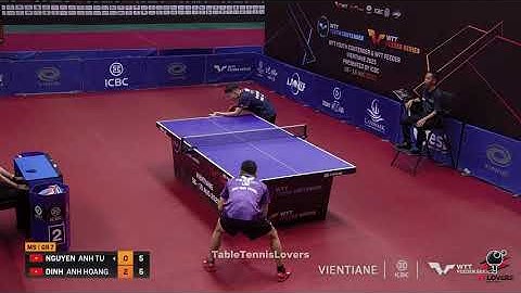 Đinh Anh Hoàng vs Nguyễn Anh Tú | MS GR7 | WTT Feeder Vientiane 2025
