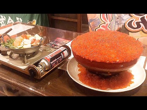 【愛知デカ盛り大食いチャレンジメニュー】総重量5kg！悪魔のいくらこぼれ飯チャレンジ/毎日！北海道物産展ネオ炉端道南農林水産部新栄店【愛知県名古屋市中区東桜】