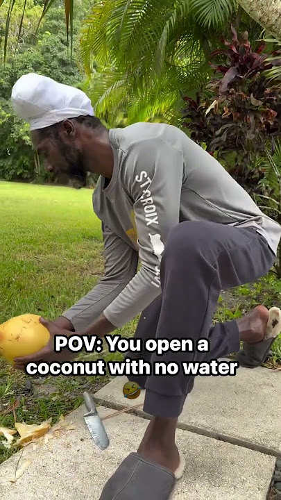 Buju Banton can't enjoy his coconut