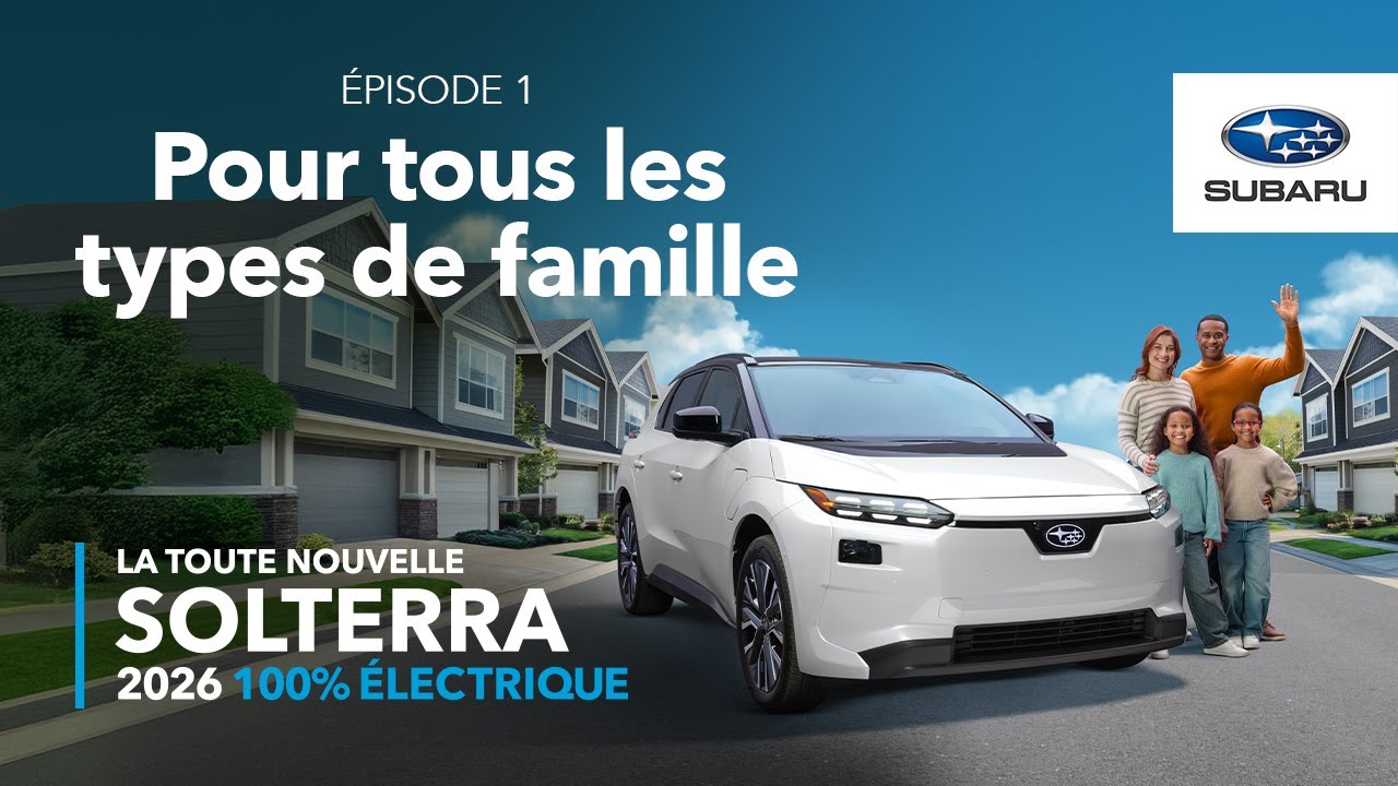 La Solterra 2026 de Subaru avec des améliorations à voir | Publicité