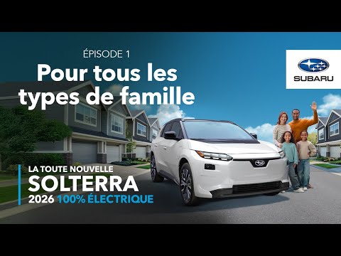 La Solterra 2026 de Subaru avec des améliorations à voir | Publicité