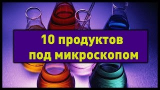 10 Сухих Продуктов Под Микроскопом