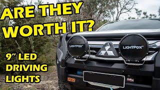 Are They Any Good? - LIGHTFOX 9" LASER LED Driving Light Review